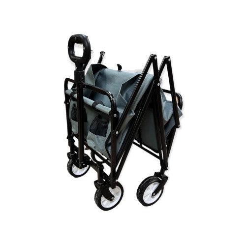 INTEXCA Mini Foldable Multi-Function Stroller Wagon for Shopping, Travel - Grey - Toytexx INTEXCA Mini Foldable Multi-Function Stroller Wagon for Shopping, Travel - Grey - Toytexx